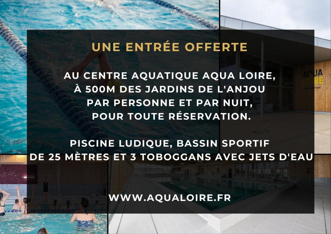 Les Jardins De L'Anjou Hotell Montjean-sur-Loire Eksteriør bilde